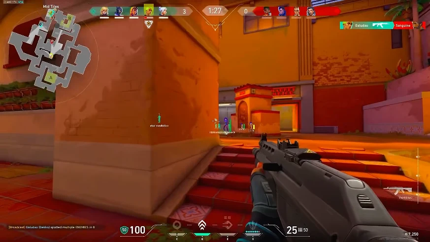 valorant cheats ESP and Aimbot preview screenshot